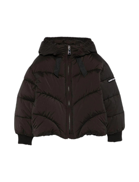 Piumino Bambina 17F103_NERO
