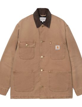 Giacca carhartt og chore coat - hamilton brown / tobacco stone