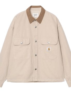 Giacca prescott shirt jac - string / leather garment dyed