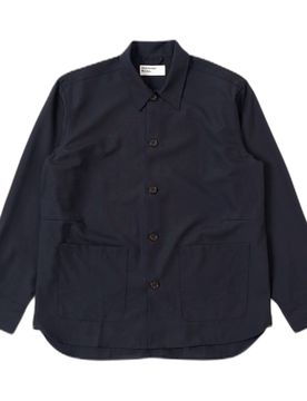 Giacca travail overshirt tropical suiting - navy