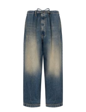 Pantaloni donna - pantalone denim fermo 12,5 oz - blu