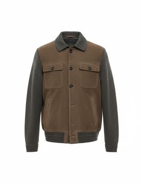 Giacche uomo - time square knit - marrone