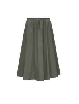 Gonne casual donna - mosella light poplin tech - verde
