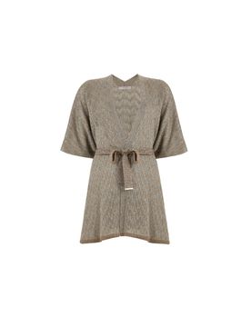 Poncho e mantelle donna d.exterior - z-line lux poncho - beige