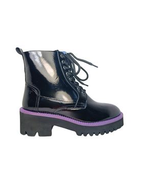 Scarpe Donna Stivaletto basso Black/Purple