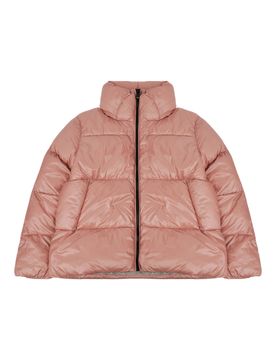 Giubbino collo alto rosa pingree Bambina