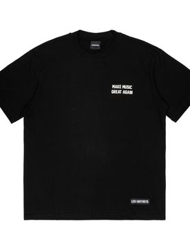 T-shirt Uomo MAKE MUSIC BRICK BLACK