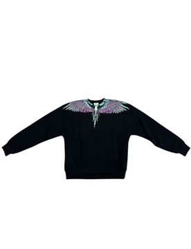 Felpa girocollo Donna pink wings