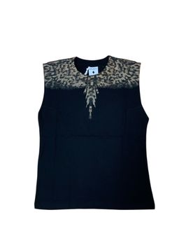Canotta Donna stampa wings animalier