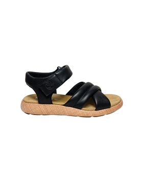 Scarpe Donna Belmar Waves Backstrap Sandal Medium Black Full Grain