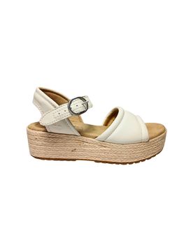 Scarpe Donna Santorini Sun Backstrap Sandal Natural Full Grain