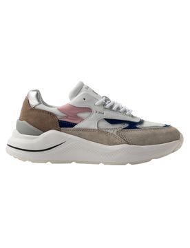 Sneaker Donna DATE fuga white beige white beige