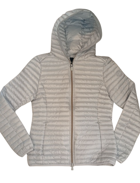 Giubbotto 100 grammi con cappuccio Donna ALEXA Crystal Grey