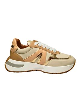 Scarpe Donna Hyde Woman-Ivory cognac
