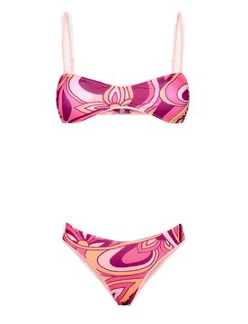 Bikini Fascia Fantasia Rosa MF23-0131X2