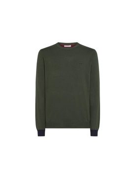 Maglione Militare Elbow Contrast K43110
