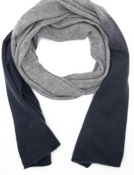 Sciarpa Uomo Sfumata Nero/grigio 102TD GRI