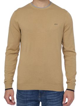 Round Neck Double Rib Giro Doppio Bordino K33105 76 CAMM