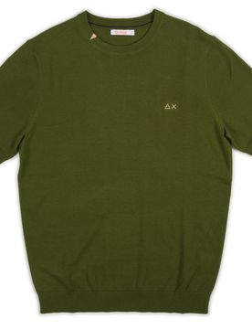 T-shirt Uomo Sun68 K34106/37 VERDE