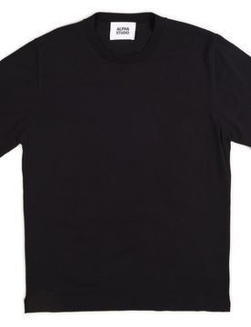 T-shirt M/m Cotone Tecnico AU-5040C 1084 NERO