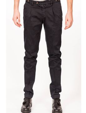 Pantalone Unito Con Pences FREDERICK 2001 01 BL