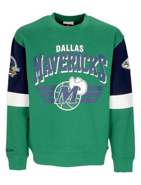 Felpa Girocollo Uomo Nba All Over Crew 3.0 Dalmav Original Team Colors