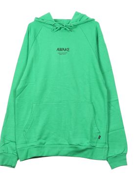 Felpa Cappuccio Uomo Sweet Regular Organic Wake Green