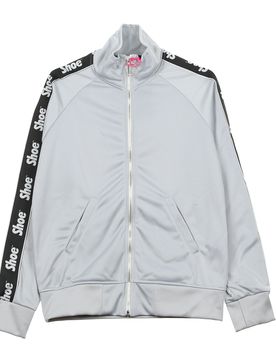Giacca Tuta Donna Bomber Sweatshirt Logo Bands Silver
