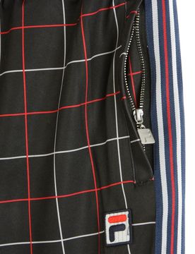 Pantalone Tuta Donna Winta Aop Cropped Pant Black Check Allover