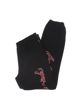 Pantalone Tuta Felpato Uomo Skeleton Sweatpant Black