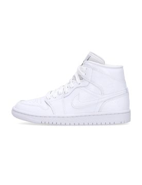 Scarpa Alta Donna Wmns Air 1 Mid White/white