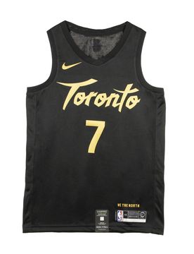 Canotta Basket Uomo Nba Swingman Jersey City Edition No 7 Kyle Lowry Torrap Black