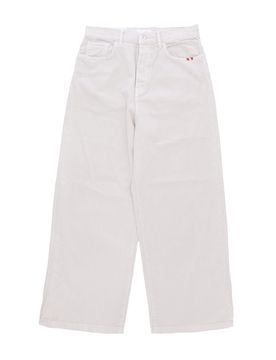 Pantalone Lungo Uomo Wide Jeans Bull Sw Ecru