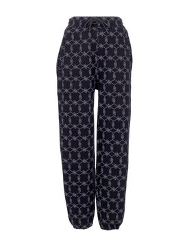 Pantalone Tuta Felpato Uomo Monogram Sweatpants Black