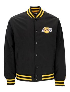 Giubbotto Bomber Uomo Nba Script Bomber Loslak Black/true Purple