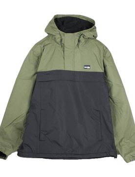 Giaccone Infilabile Uomo Insulaner Breaker Black Olive