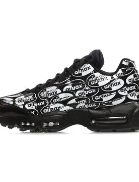 Scarpa Bassa Uomo Air Max 95 Prm Black/black/white
