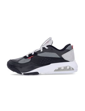 Scarpa Bassa Uomo Air 200e Black/university Red/smoke Grey/white