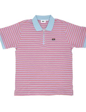 Polo Manica Corta Uomo Anno Jacquard Polo Sky Blue Multi