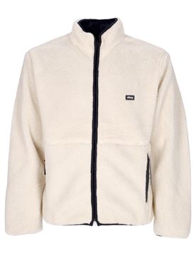 Orsetto Uomo Trophy Sherpa Jacket Reversible Natural