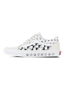 Scarpa Bassa Uomo Old Skool (pma) True White/black