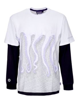 Maglietta Manica Lunga Uomo Milan L/s Tee White