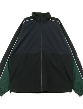 Giacca a Vento Uomo Terrace Jacket Dark Navy/black/bottle Green