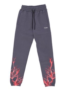 Pantalone Tuta Leggero Uomo Lightning Pants Grey/red