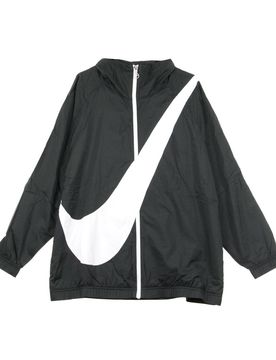Giacca a Vento Donna W Swoosh Jkt Wvn Cb Black/black/white