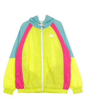 Giacca a Vento Uomo Authentic 90 Bertes Lime/light Green/fuchsia