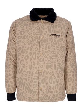 Piumino Uomo Spotted Button Down Jacket Tan