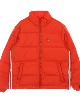 Piumino Uomo Padded Stand Up Collar Puffer Jacket Red