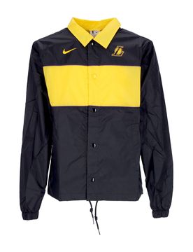 Giacca Coach Jacket Uomo Nba Lightweight Jacket Loslak Black/amarillo/field Purple/amarillo