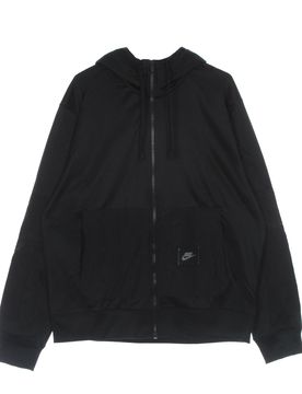 Felpa Cappuccio Zip Uomo Sportswear Spu Dri-fit Fleece Full-zip Hoodie Bb Black/black